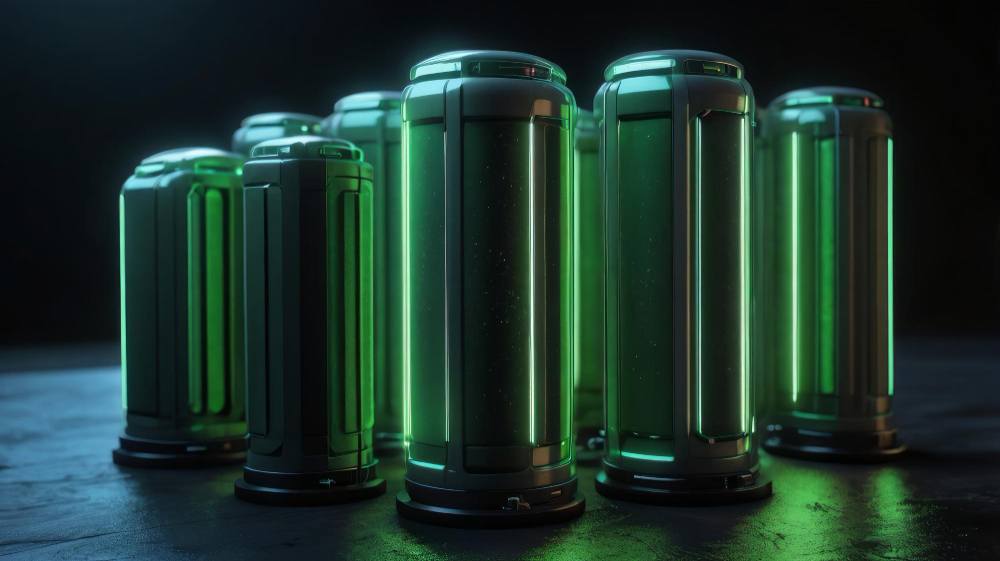 batterij opslag